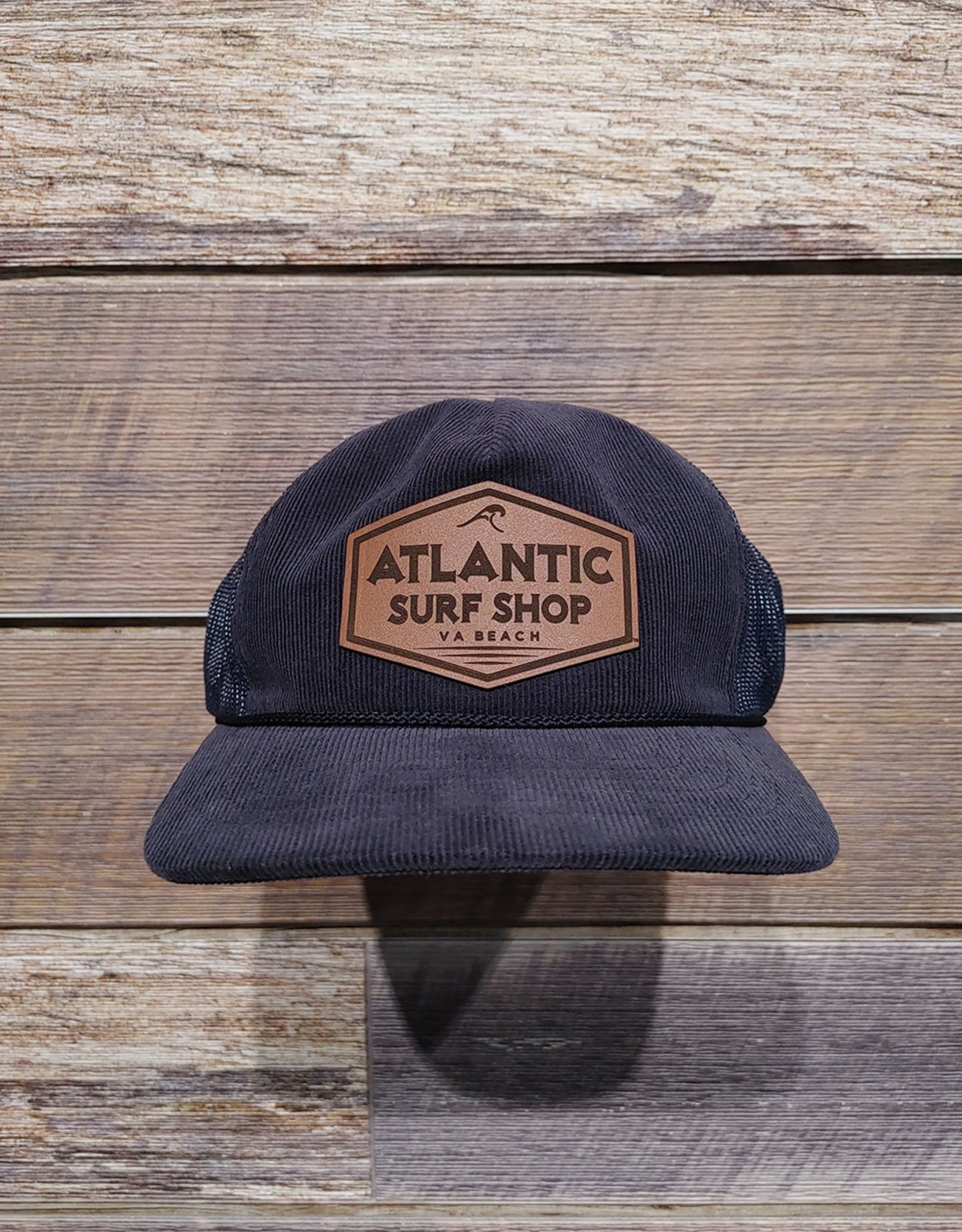 Atlantic Surf Co Atlantic Surf Corduroy Snapback Trucker Hat Navy/Navy