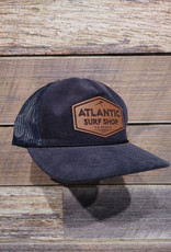 Atlantic Surf Co Atlantic Surf Corduroy Snapback Trucker Hat Navy/Navy