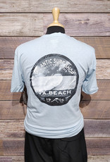 Atlantic Surf Co Atlantic Surf East Coast Wave Triblend T-Shirt Blue