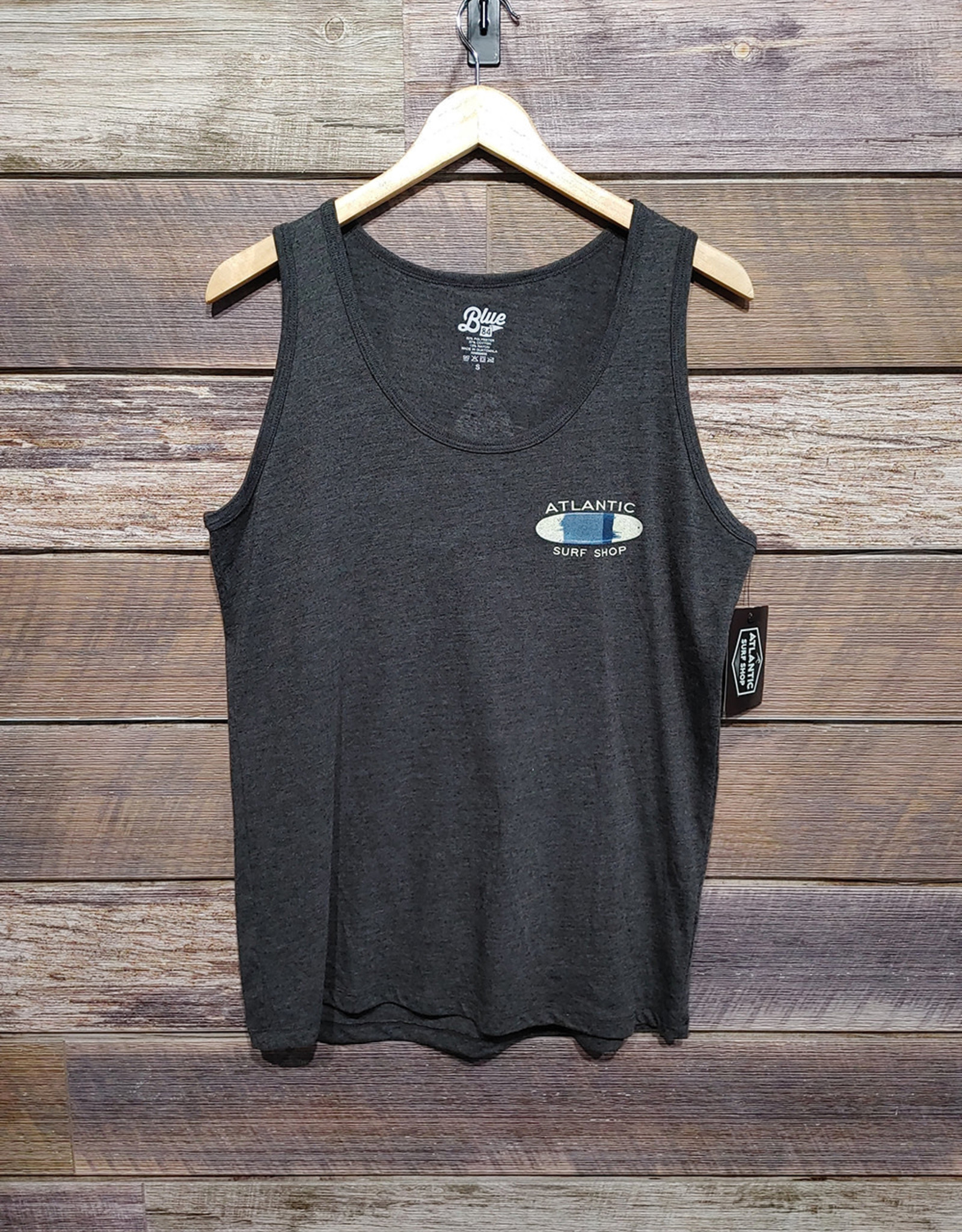 Atlantic Surf Co Atlantic Surf Triple Surfboard Triblend Tank Charcoal