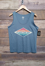 Atlantic Surf Co Atlantic Surf Wave Diamond Triblend Tank Blue