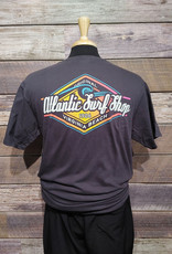 Atlantic Surf Co Atlantic Surf Shop Late Night Surf T-shirt Black