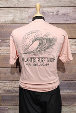 Atlantic Surf Co Atlantic Surf Shop Timeless Wave T-shirt Conch Shell