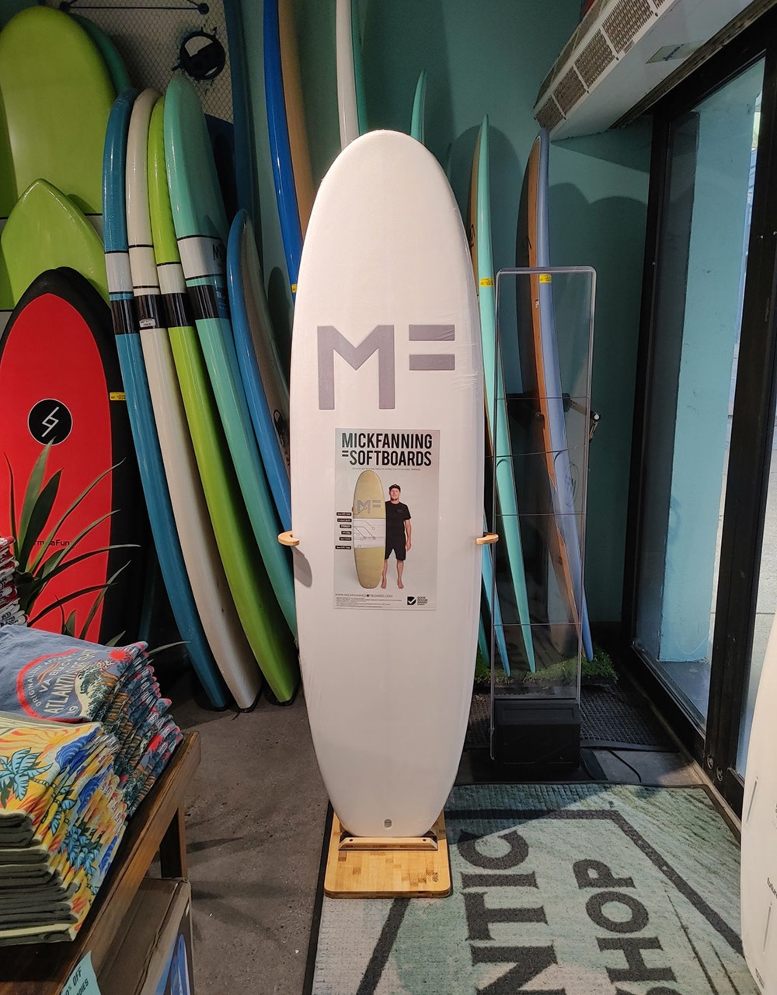 Mick Fanning Softboards Mick Fanning Softboard Beastie White 6'0 37.01L