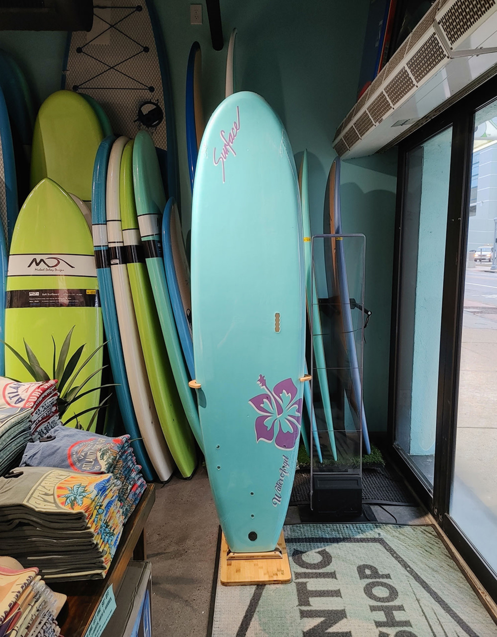 Surface Water Angel 7' Softboard Seafoam - Atlantic Surf Shop Surface Water Angel 7' Softboard Seafoam - Atlantic Surf Shop