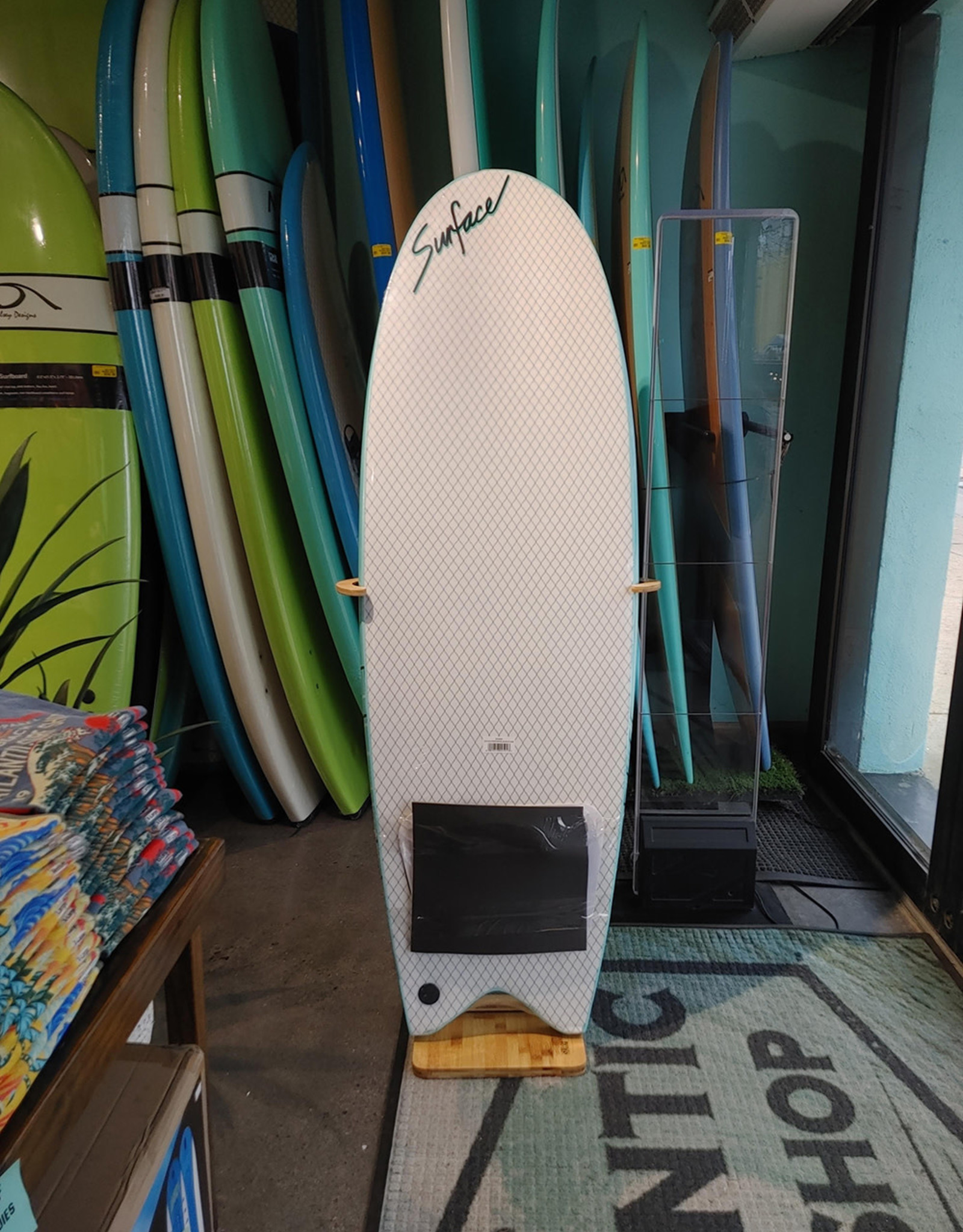 BOARD SALE Surface 5'6" Fish Softboard Seafoam