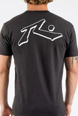 Rusty Rusty Base Short Sleeve Marle Tee Charcoal Heather