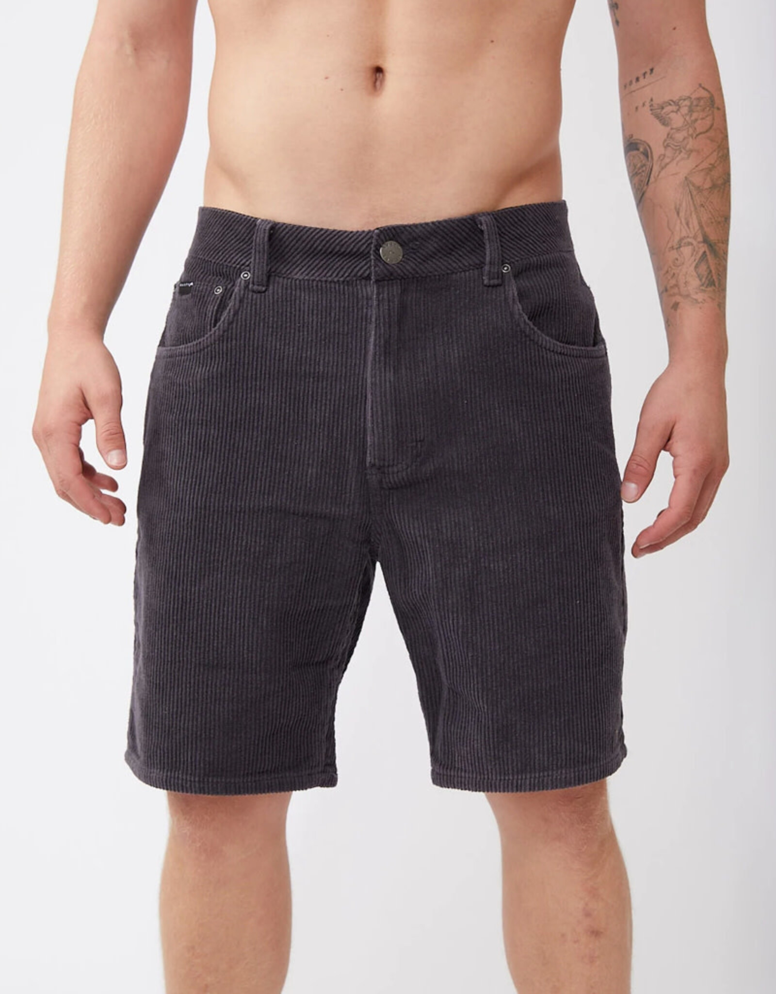 Rusty Rusty Rifts 5 Pocket Short Coal