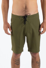 Rusty Rusty Base 19” Fixed Waist Boardshort Olive