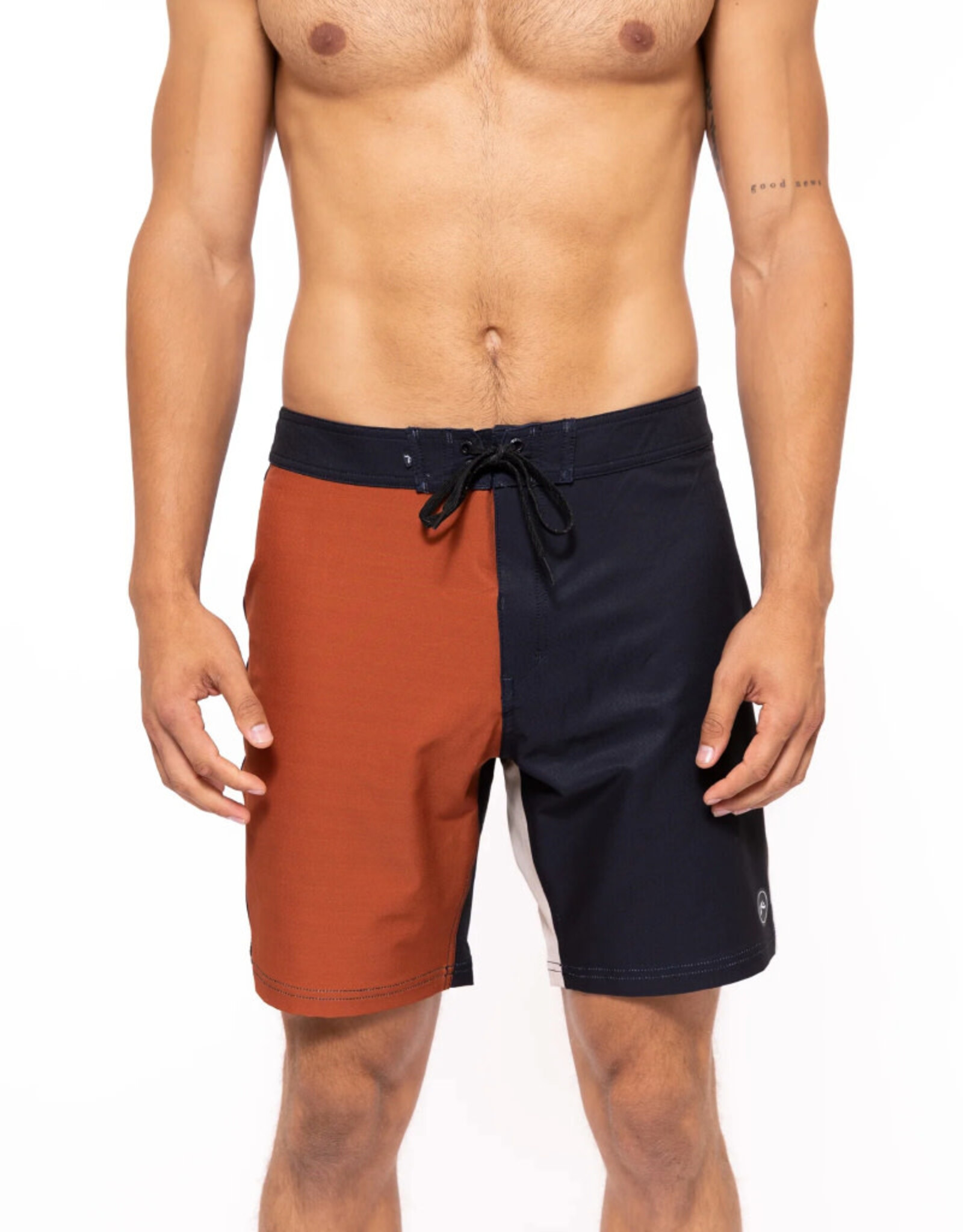 Rusty Rusty Rocket 18" Apex Boardshort Bombay Block