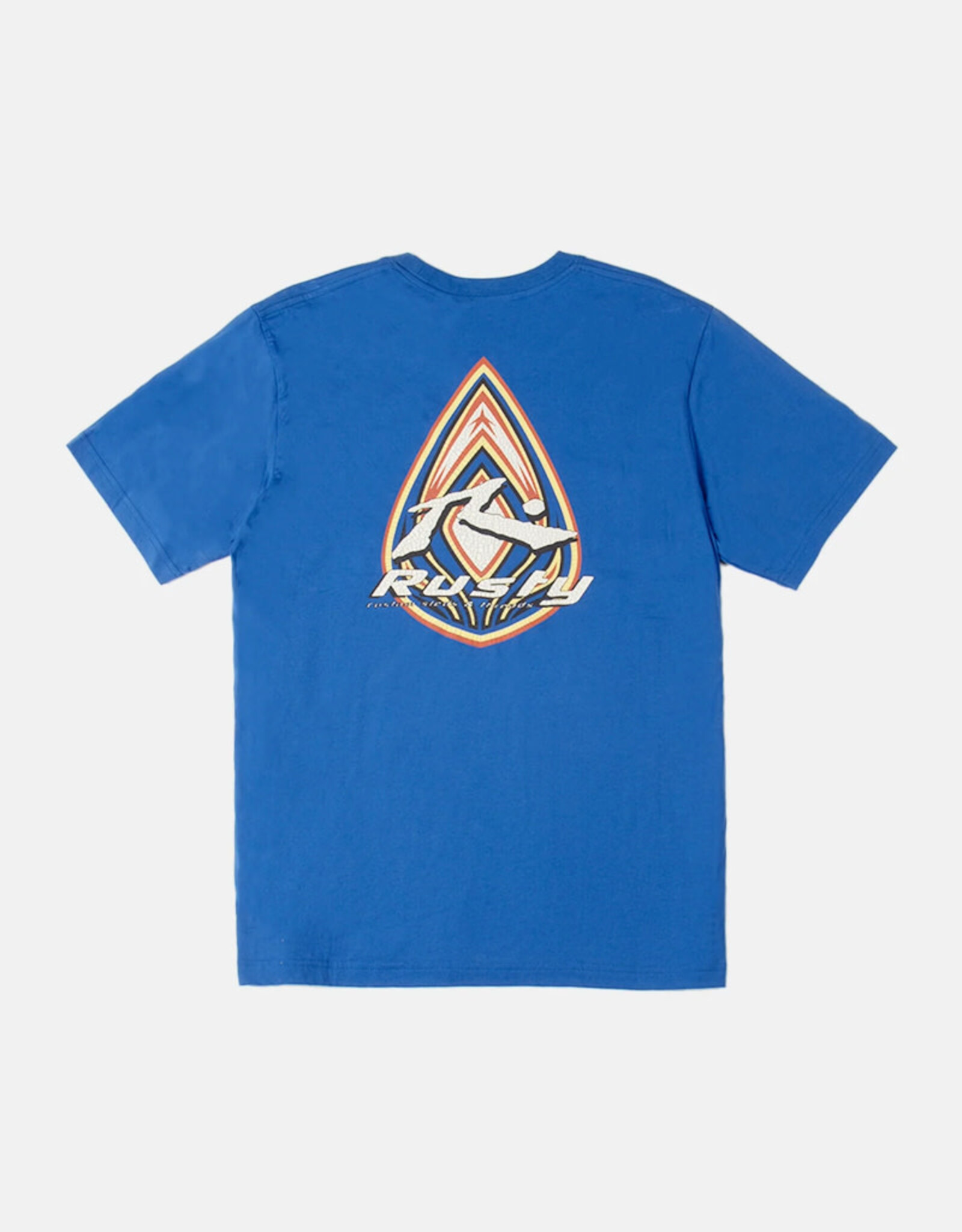 Rusty Rusty Blaze Short Sleeve Tee Cobalt Blue