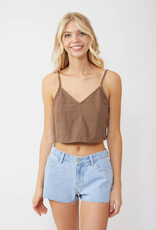 Rusty Rusty Carolina Slip Top Cappuccino