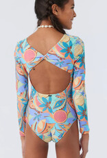 O'Neill O'Neill Girls Nina Abstract Twist Back Surf Suit Multi