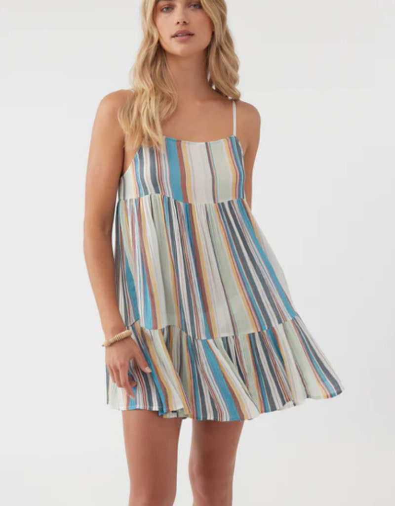 O'Neill Rilee Stripe Dress Multi - Atlantic Surf Shop