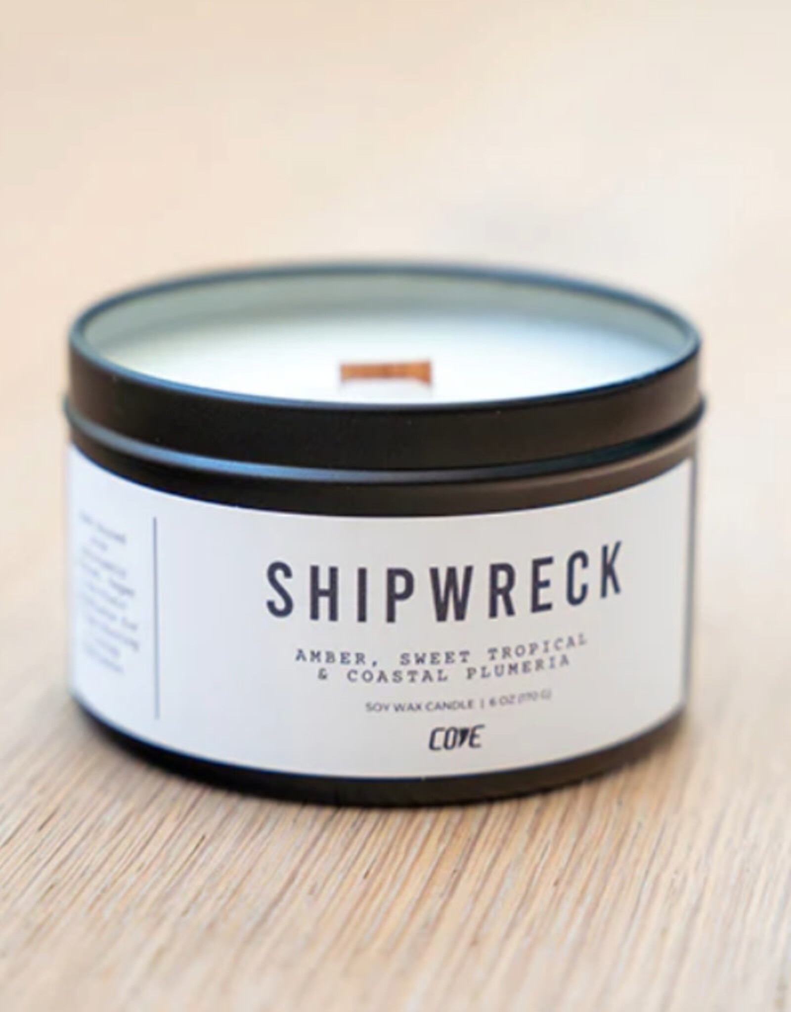 Cove Cove Shipwreck Candle Large 6 oz.