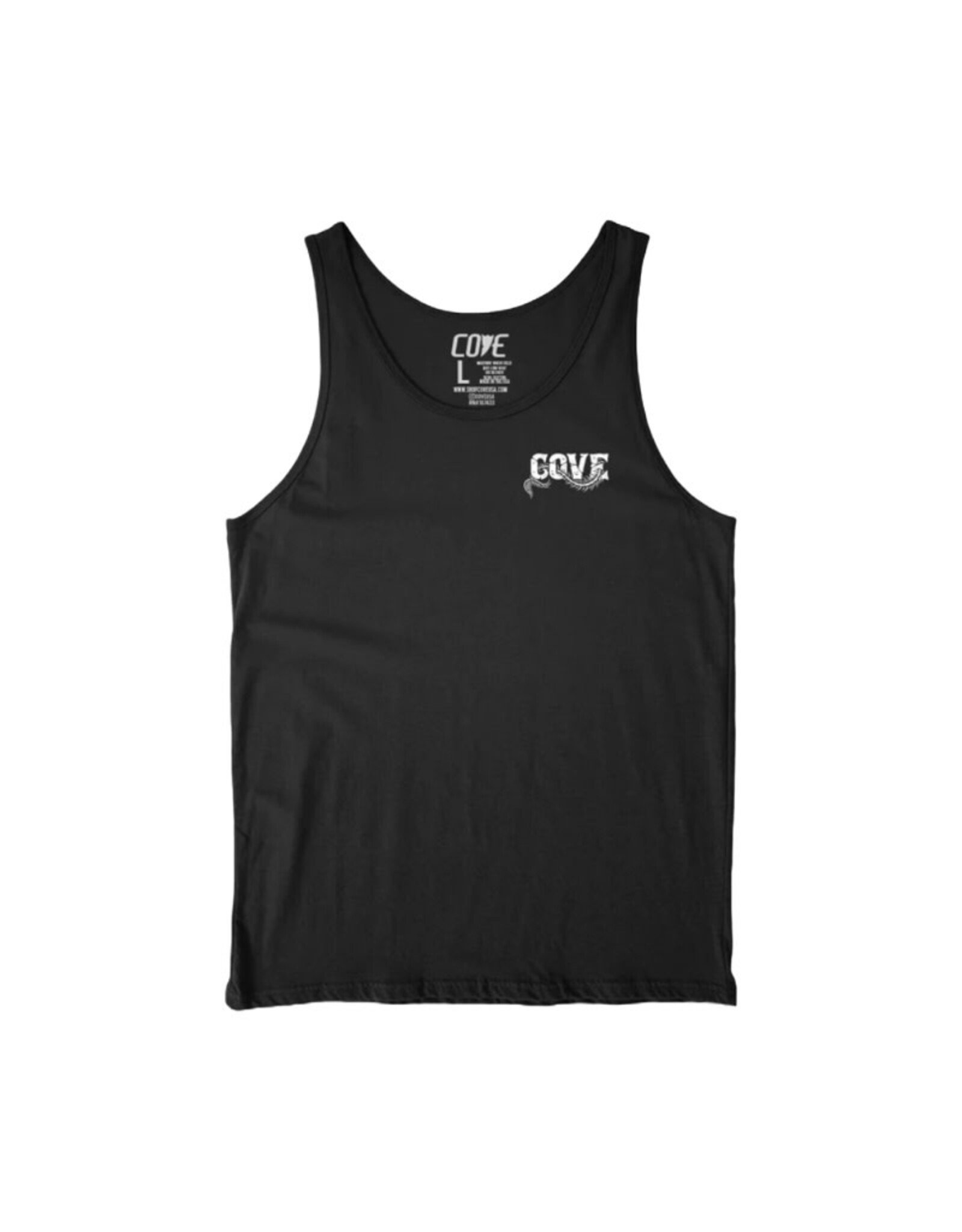 Cove Cove Tatted Mermaid Tank Black