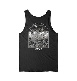 Cove Cove Tatted Mermaid Tank Black