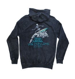 Atlantic Surf Co Atlantic Surf Crowd Surfing Hoodie Black