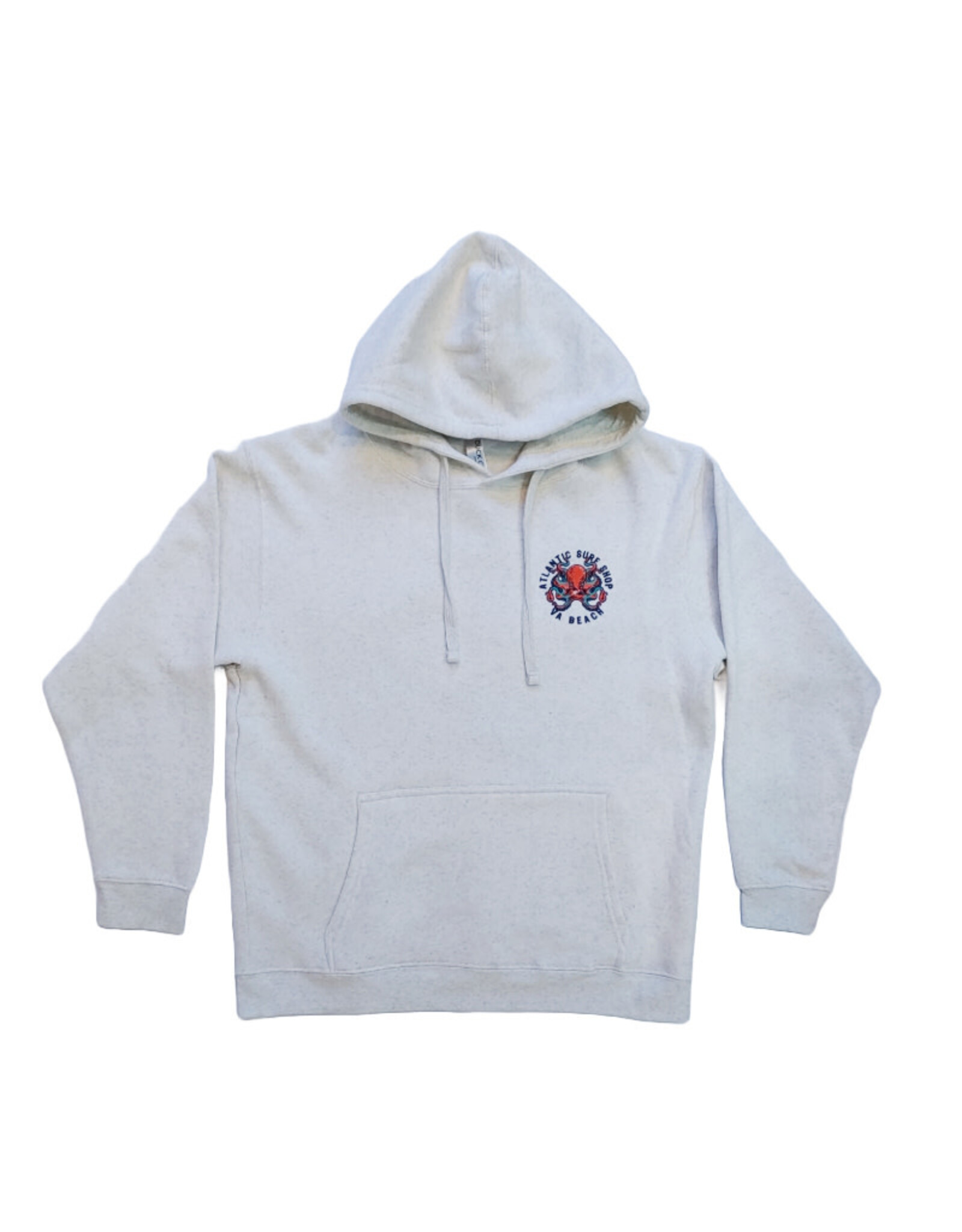 Atlantic Surf Co Atlantic Surf Shop Lurking Octo Hoodie Heather Ivory