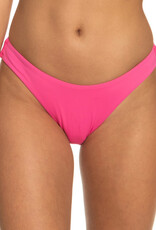 Roxy Roxy Solid Beach Classics High Leg Bikini Bottoms Shocking Pink