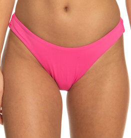 Roxy Roxy Solid Beach Classics High Leg Bikini Bottoms Shocking Pink