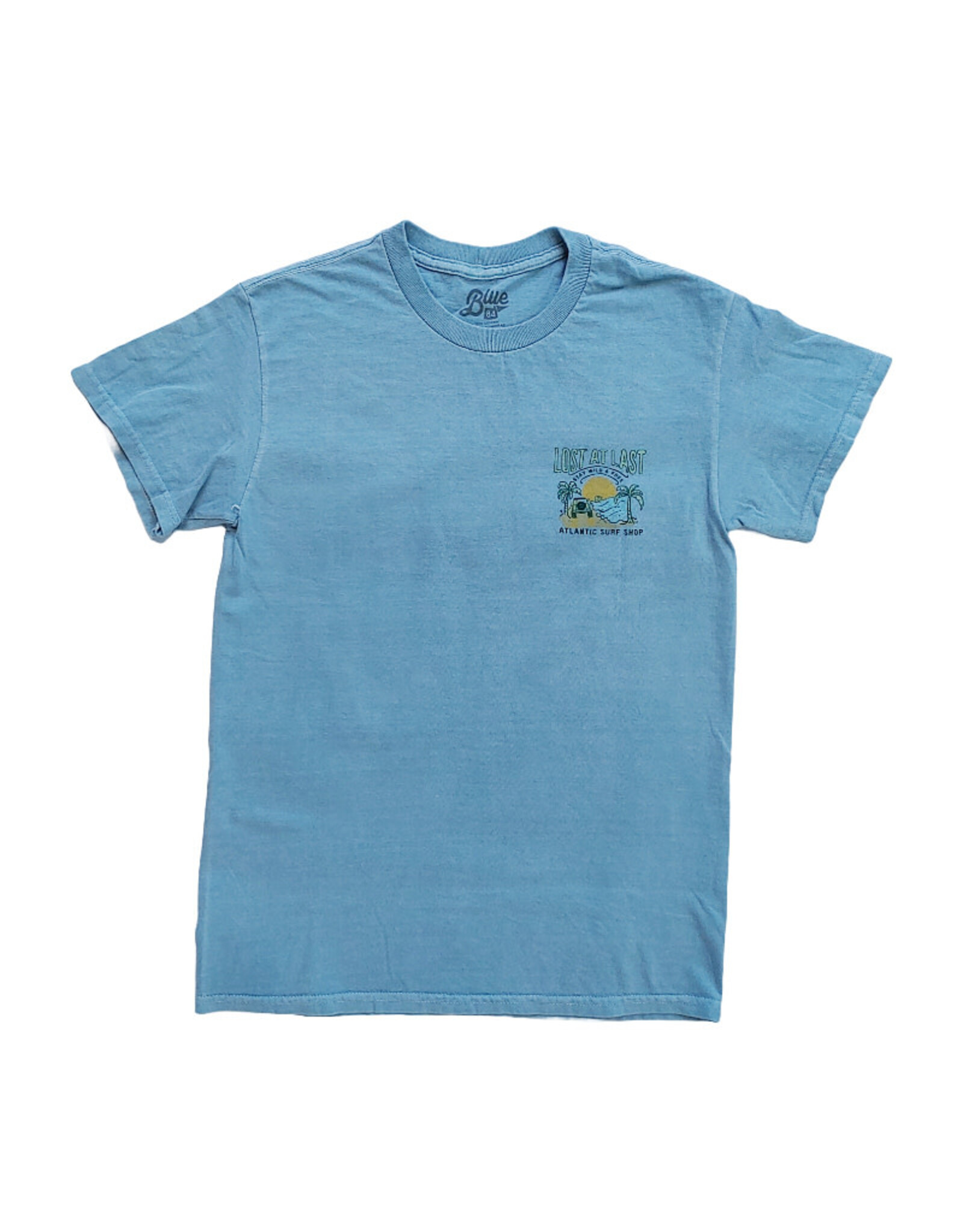 Atlantic Surf Co Atlantic Surf Shop Lost At Last T-shirt Dusk Blue