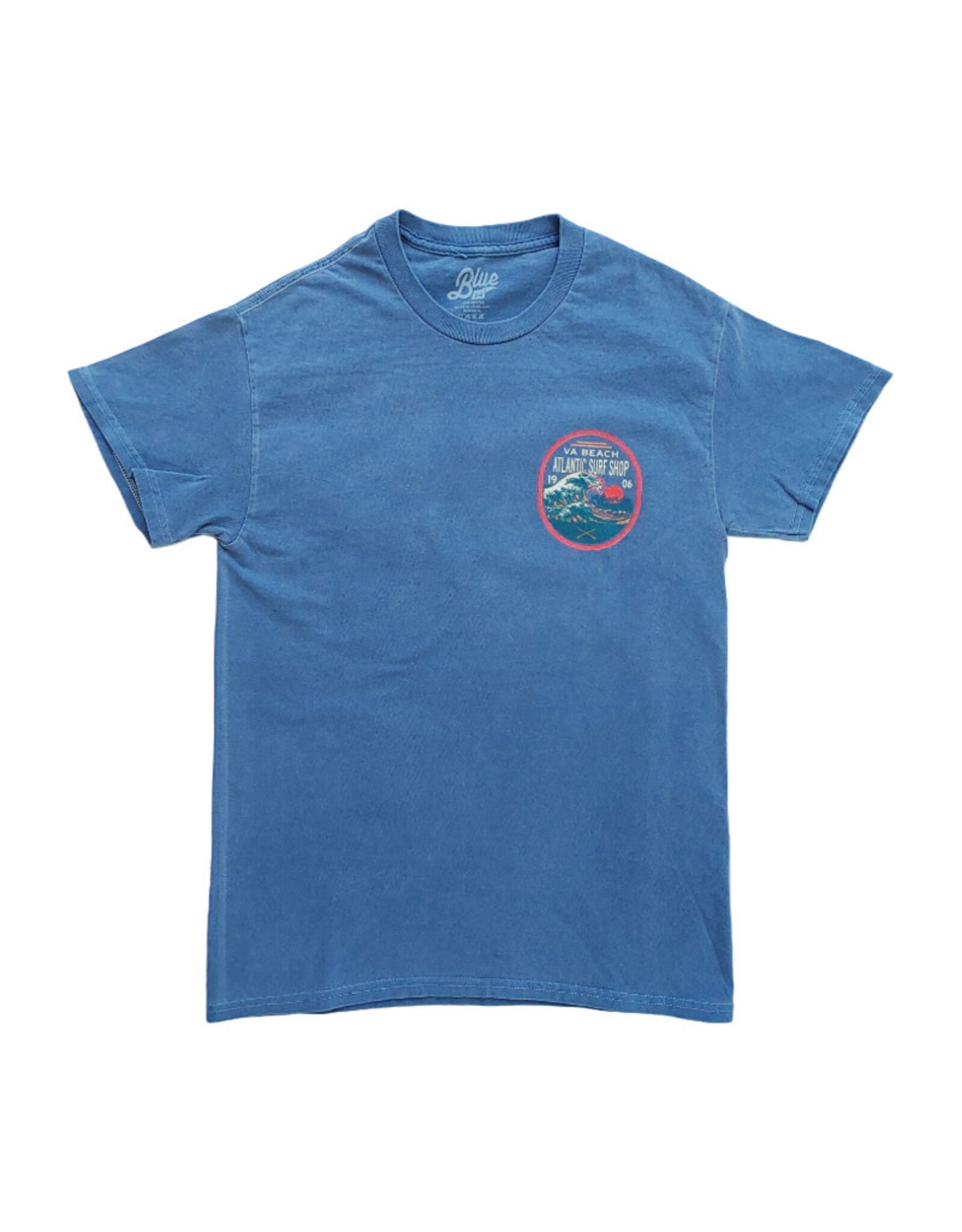 Atlantic Surf Co Atlantic Surf Shop Nightfall T-shirt Denim Blue