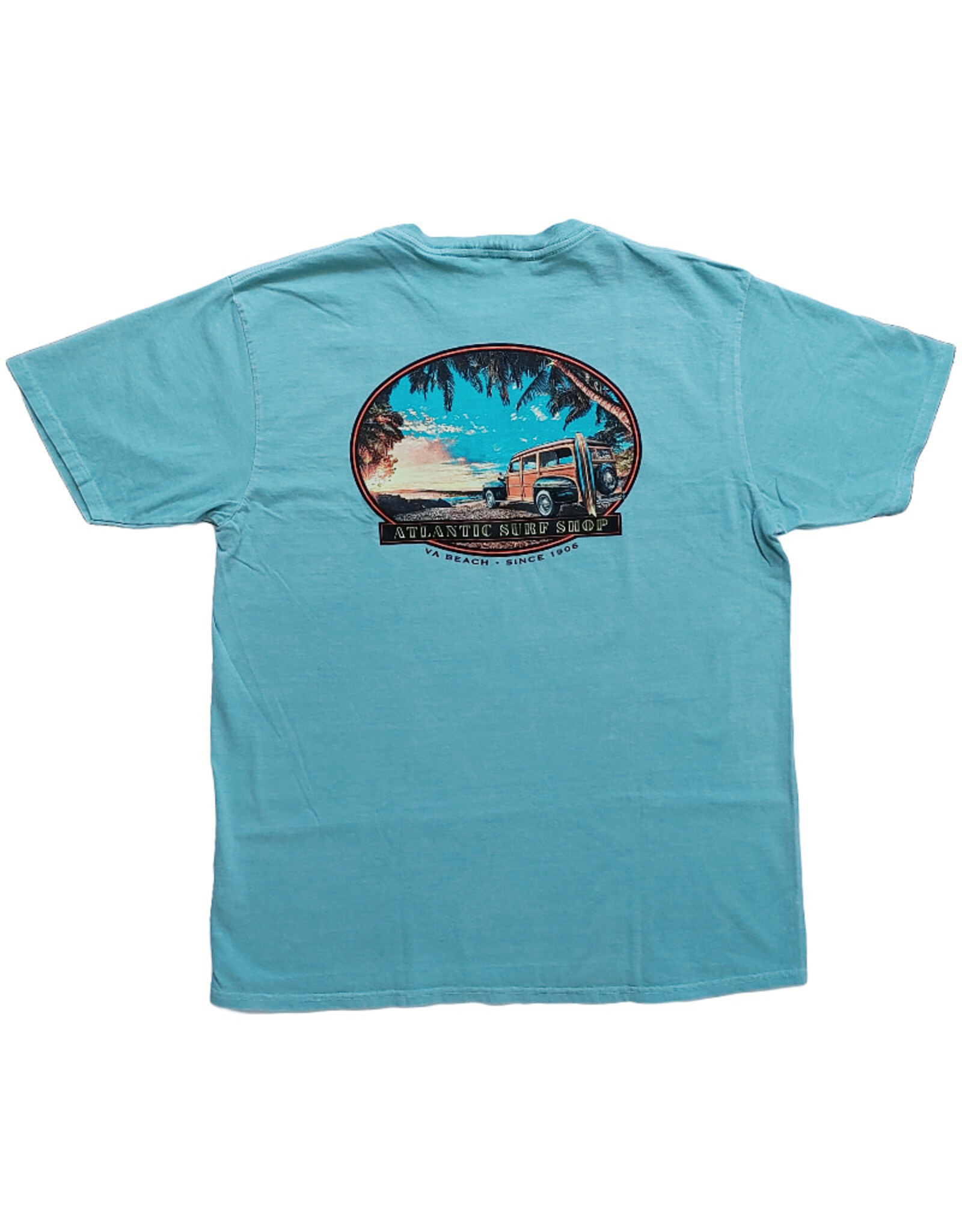 Atlantic Surf Co Atlantic Surf Coastal Classic T-shirt Lagoon