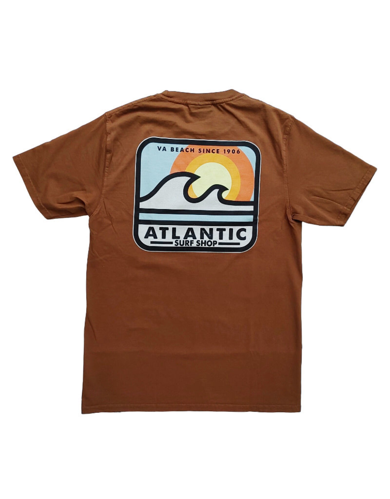 Atlantic Surf Co Atlantic Surf Retro Swell T-shirt Coconut