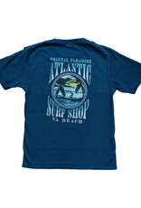 Atlantic Surf Co Atlantic Surf Beach Bliss T-shirt Marine Blue