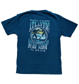 Atlantic Surf Co Atlantic Surf Beach Bliss T-shirt Marine Blue