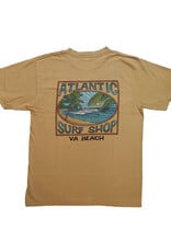 Atlantic Surf Co Atlantic Surf Trip to Paradise T-shirt Cedar