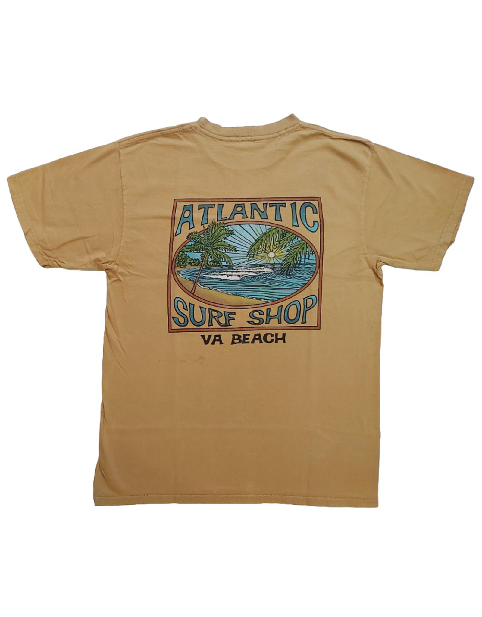 Atlantic Surf Co Atlantic Surf Trip to Paradise T-shirt Cedar