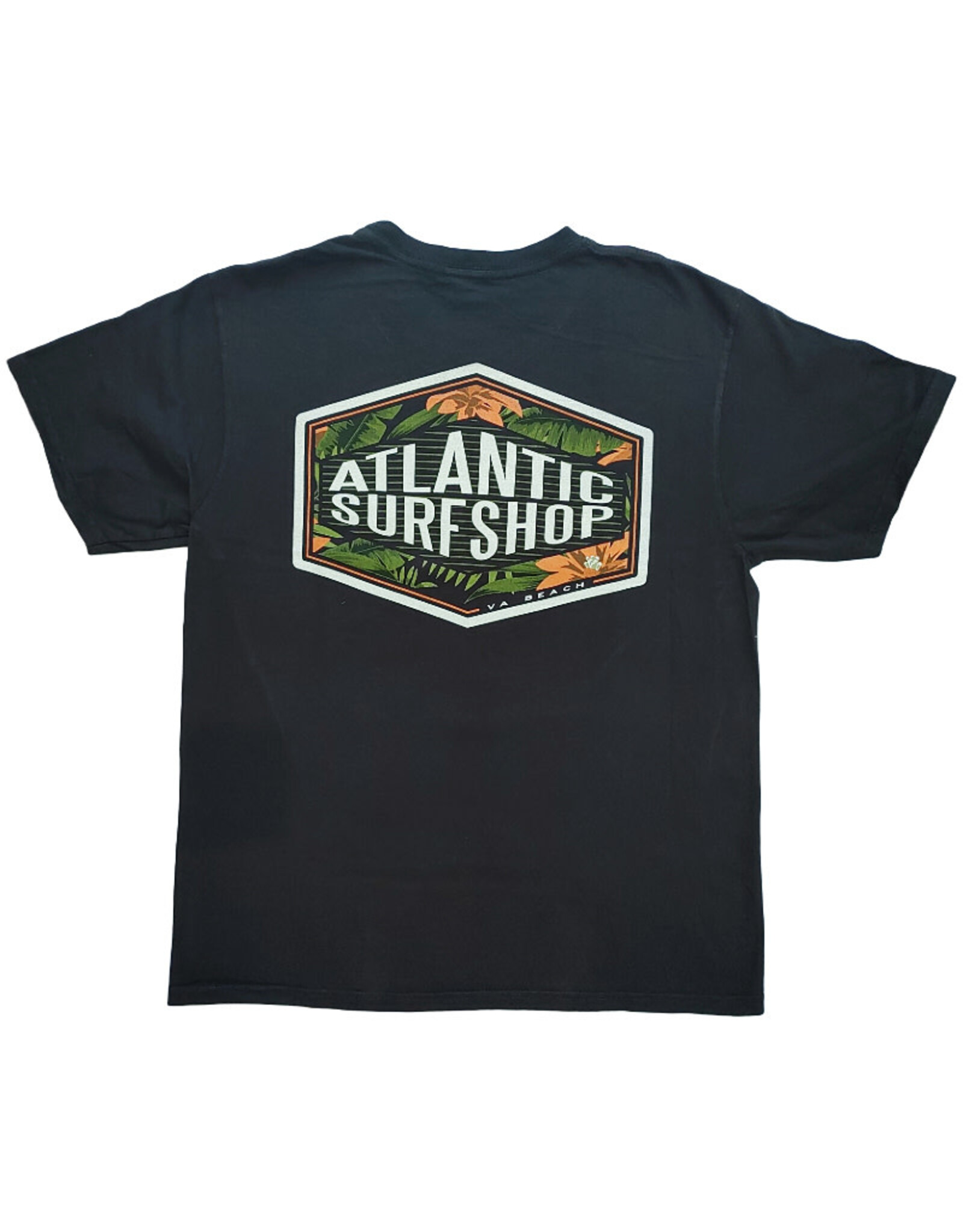 Atlantic Surf Co Atlantic Surf Tropical Blooms T-shirt Black