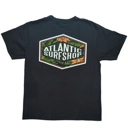 Atlantic Surf Co Atlantic Surf Tropical Blooms T-shirt Black