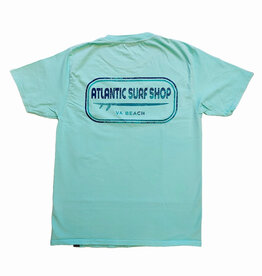 Atlantic Surf Co Atlantic Surf Barrel T-shirt Sky Blue