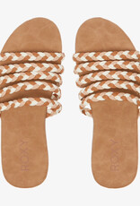 Roxy Roxy Olina Slide Sandals Brown/Tan