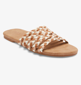 Roxy Roxy Olina Slide Sandals Brown/Tan