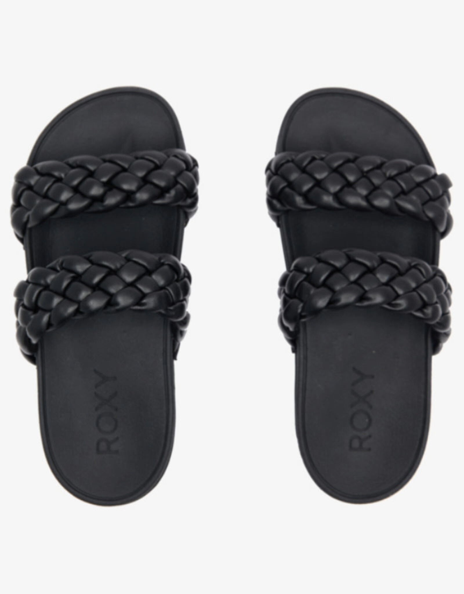 Roxy Roxy Slippy Braided Sandals Black
