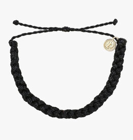 Pura Vida Pura Vida Braided Bracelet Black