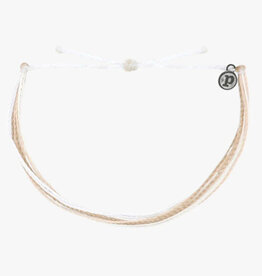 Pura Vida Pura Vida Original Anklet White Sands