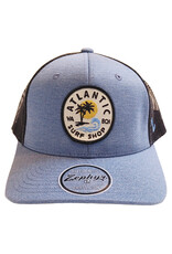 Atlantic Surf Co Atlantic Surf Sunny Days Trucker Ball Cap Slate Blue