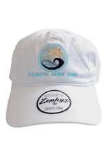 Atlantic Surf Co Atlantic Surf Sunshine Relaxed Ball Cap White