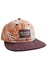 Atlantic Surf Co Atlantic Surf Suede Brim Palm Hat Orange