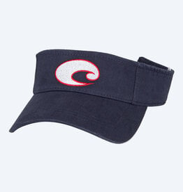 Costa Del Mar Costa Cotton Visor Navy