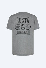 Costa Del Mar Costa Fury Tee Heather Grey