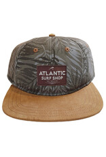 Atlantic Surf Co Atlantic Surf Suede Brim Palm Hat Green