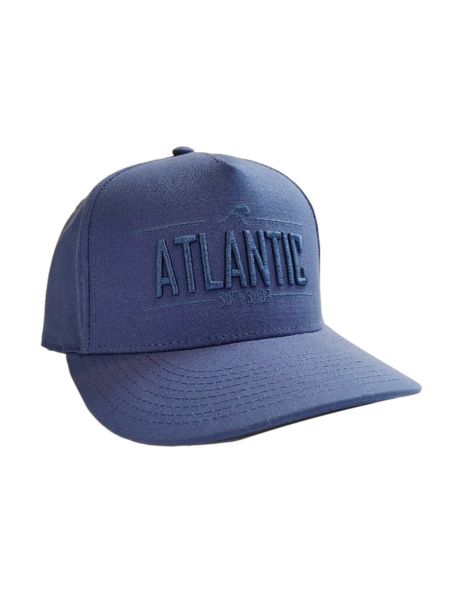 Atlantic Surf Co Atlantic Surf Shadow Organic Cotton Canvas Ball Cap Blue