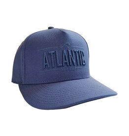 Atlantic Surf Co Atlantic Surf Shadow Organic Cotton Canvas Ball Cap Blue