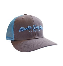 Atlantic Surf Co Atlantic Surf Sport Two Tone Trucker Ball Cap Blue/Grey